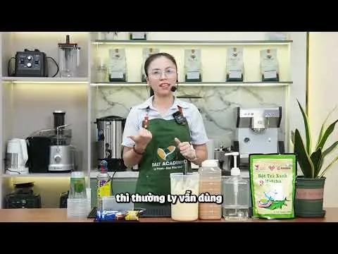 Ảnh xem trước clip hướng dẫn pha chế trà sữa oreo kem trứng